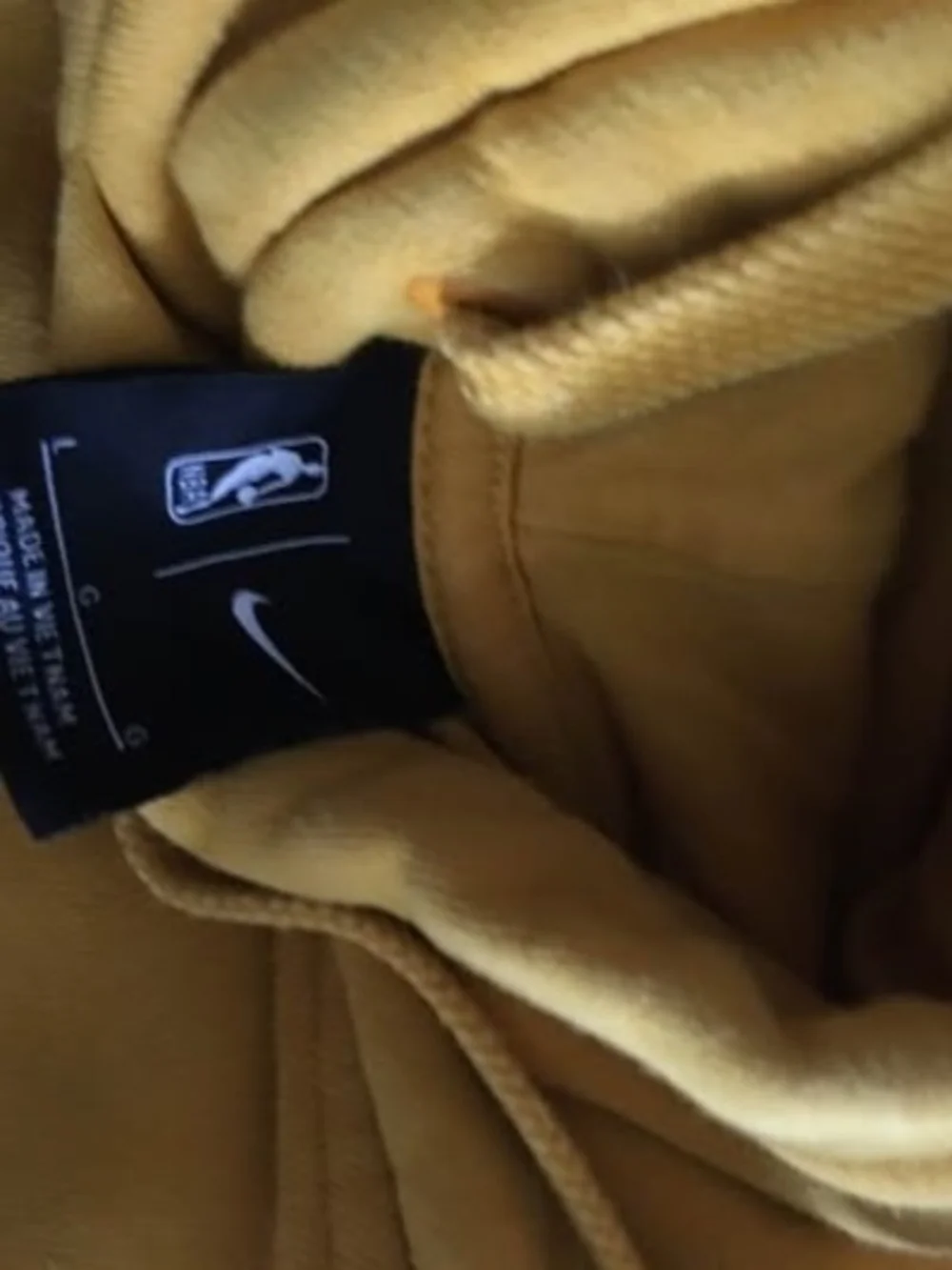 RARE Nike NBA Yellow Jimmy Butler 'HEAT 22' Hoodie Sweatshirt